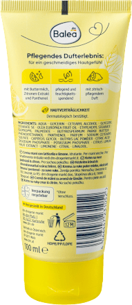 Krem do rąk maślanka i cytryna Balea