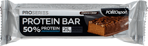 Proteinska pločica 50% – okus čokolade s hrskavim komadićima POLLEOsport