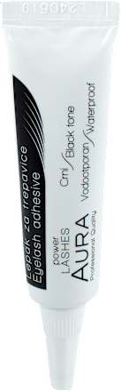 Power Lashes ljepilo za umjetne trepavice – crno AURA