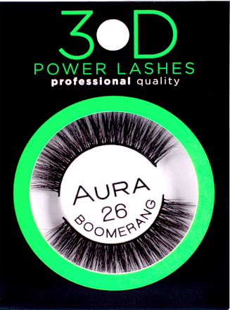 3D Power Lashes umjetne trepavice – Boomerang 26  AURA