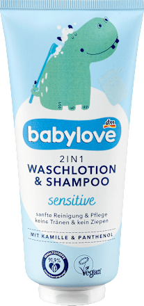 2u1 losion za kupanje i šampon – sensitive babylove