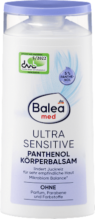 Med Ultra Sensitive balsam do ciała z pantenolem Balea med