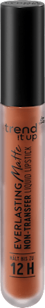 Tekoče rdečilo za ustnice Everlasting Matte 050 Kaffee-Braun trend !t up