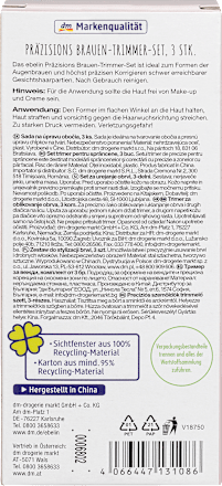 Präzisions Brauen-Trimmer-Set ebelin