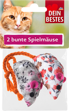 Spielzeug für Katzen, bunte Spielmäuse Dein Bestes