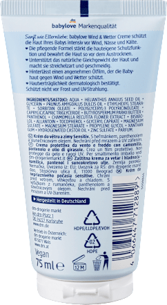 Wind und Wetter Creme sensitive babylove