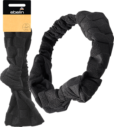 Opaska do włosów turban czarna J23 ebelin