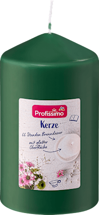 Debela sveća - zelena 140/80 Profissimo