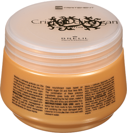 Maska za lase z arganovim oljem Brelil