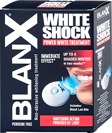White shock tretman za izbjeljivanje zuba Blanx