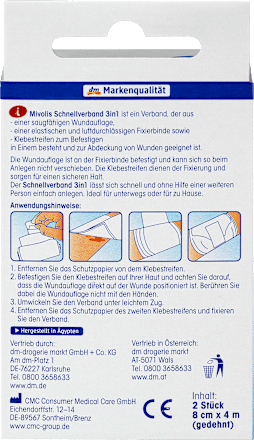 Opatrunek błyskawiczny 3w1 Mivolis