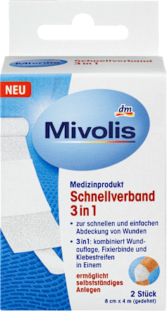 Opatrunek błyskawiczny 3w1 Mivolis