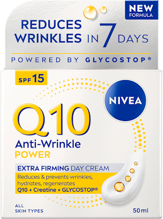 Q10 Power dnevna krema protiv bora, SPF15 NIVEA