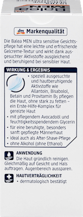 Gesichtscreme Ultra Sensitive Balea MEN