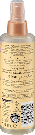 Lockenhaltspray Langhaarmädchen