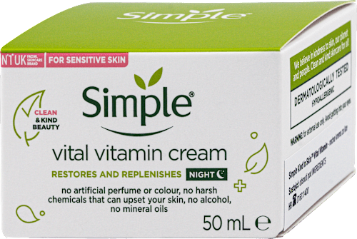 Kind To Skin noćna krema za lice – vital vitamin Simple