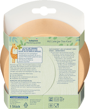 Breischale orange babylove nature