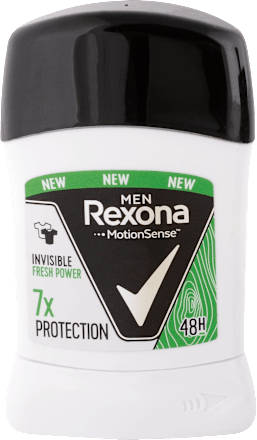 Pánsky tuhý antiperspirant Invisible Fresh Power Rexona men
