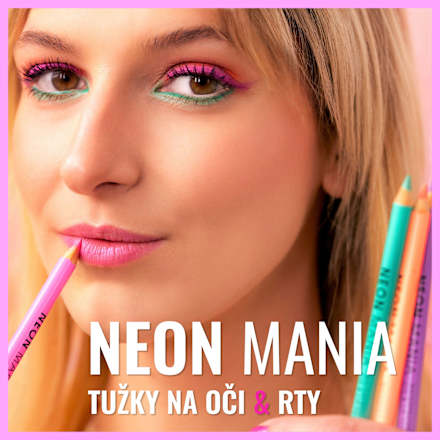 voděodolná tužka na oči a rty Neon Mania 04 Dermacol