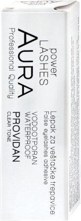 Power Lashes ljepilo za umjetne trepavice – prozirno  AURA