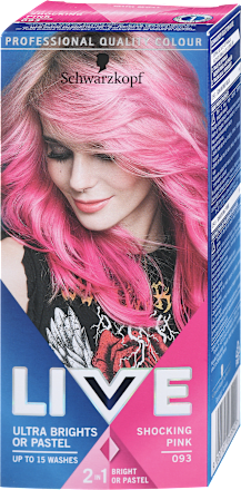 Barva za lase Ultra Brights, 093 Shocking Pink Schwarzkopf LIVE