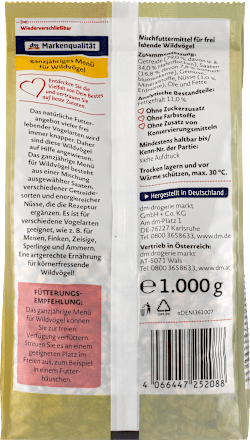 Dein Bestes ganzjähriges Menü für Wildvögel Dein Bestes