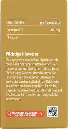 Coenzym Q10 Kapseln 60 St Lebepur
