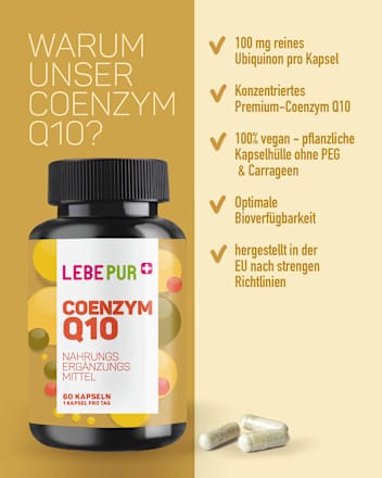 Coenzym Q10 Kapseln 60 St Lebepur