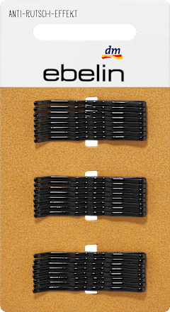 Haarklemmen schwarz/braun/goldfarben ebelin