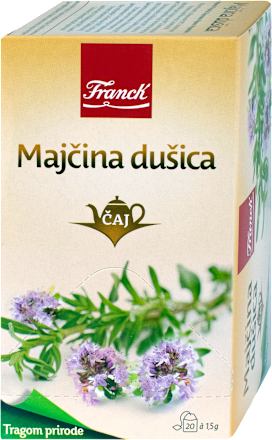 Biljni čaj – majčina dušica, 20 vrećica Franck