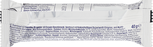 Proteinriegel 26%, Crunchy Brownie & Cream Geschmack Sportness