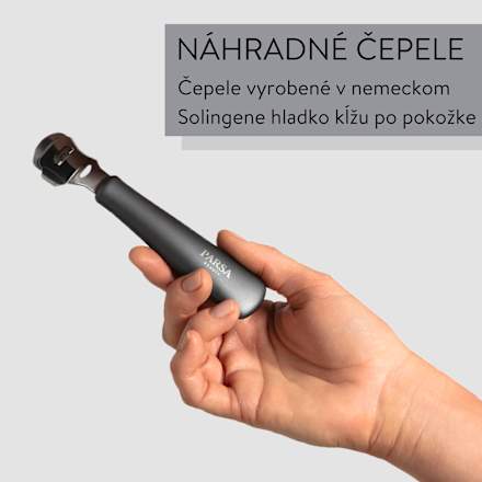 Náhradné žiletky do odstraňovača stvrdnutej kože na chodidlách  PARSA BEAUTY