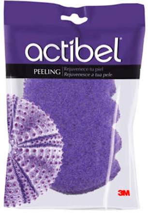 Burete de baie pentru exfoliere actibel