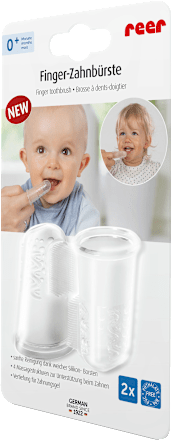 Periuțe de dinți diin silicon pentru deget  reer