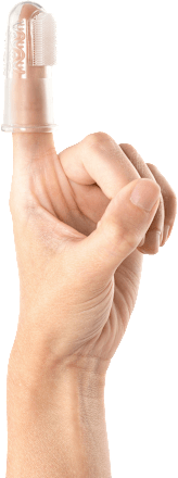 Periuțe de dinți diin silicon pentru deget  reer