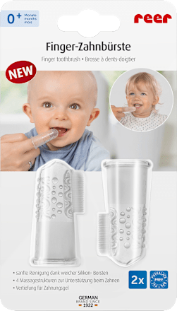 Periuțe de dinți diin silicon pentru deget  reer