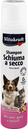Šampon u pjeni za suho pranje pasa i mačaka Vitakraft