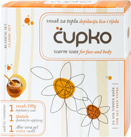 Vosak za toplu depilaciju – Classic čupko