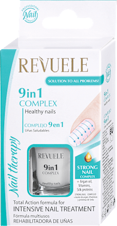 Lak za krepitev nohtov 9v1 NAIL THERAPY  REVUELE