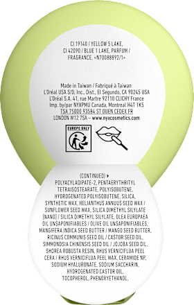 Lippenmaske Smushy SOS Hydrating 01 Green Sereni-Tea NYX PROFESSIONAL MAKEUP
