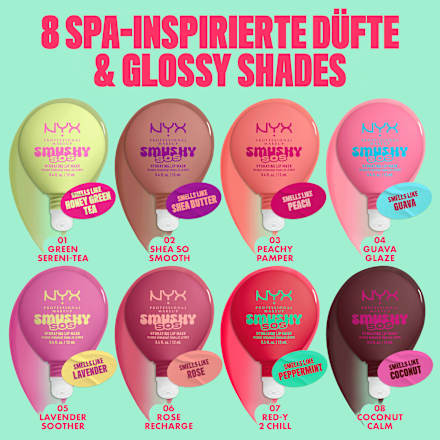 Lippenmaske Smushy SOS Hydrating 01 Green Sereni-Tea NYX PROFESSIONAL MAKEUP