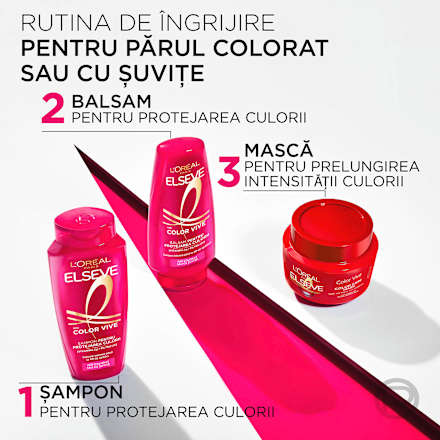 Şampon de păr color vive L'ORÉAL PARiS ELSEVE