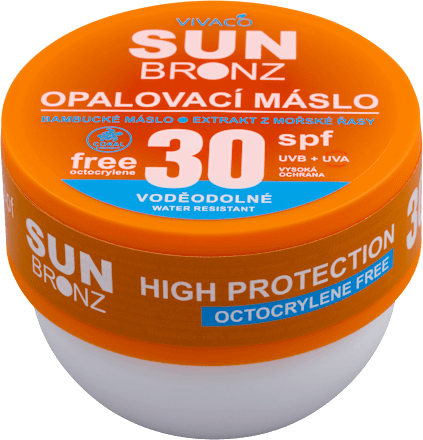 Sunbronz opalovací máslo SPF30 VIVACO