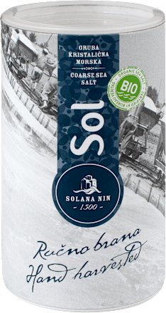 Gruba kristalična morska sol – BIO SOLANA NIN