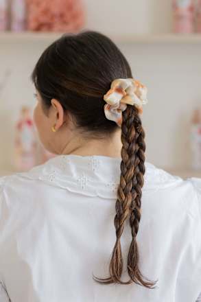 Scrunchie Aquarellprint ebelin