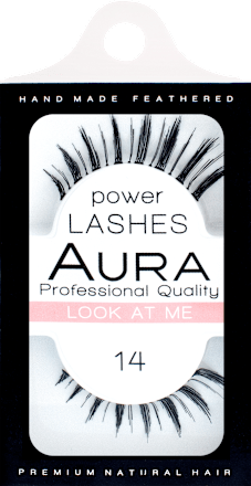 Power Lashes umjetne trepavice – 14 Look At Me  AURA