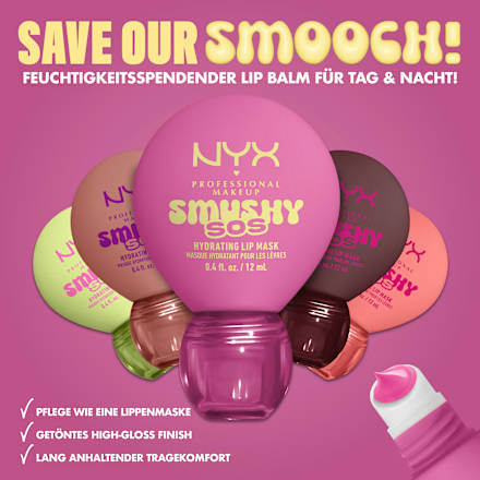 Lippenmaske Smushy SOS Hydrating 07 Red-Y 2 Chill NYX PROFESSIONAL MAKEUP