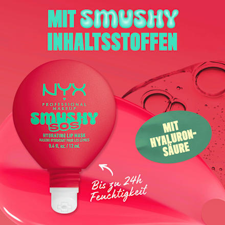 Lippenmaske Smushy SOS Hydrating 07 Red-Y 2 Chill NYX PROFESSIONAL MAKEUP