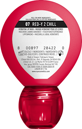 Lippenmaske Smushy SOS Hydrating 07 Red-Y 2 Chill NYX PROFESSIONAL MAKEUP