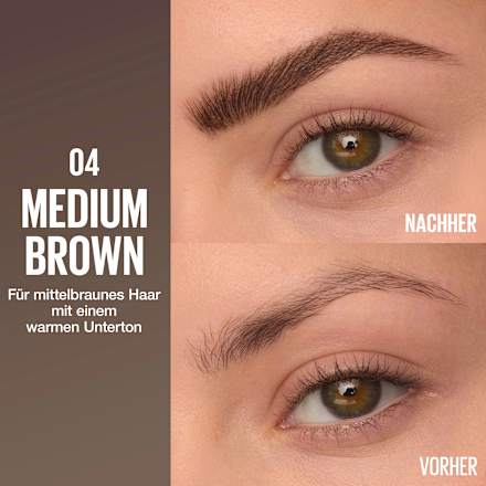 Augenbrauenstift Brow Inserts 04 Medium Brown MAYBELLINE NEW YORK